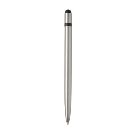 Metalen stylus balpen, grijs