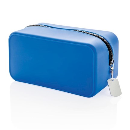 Lekvrije siliconen toilettas, blauw