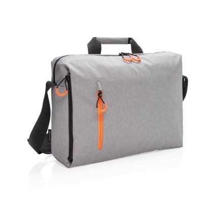 Lima 15.6" RFID laptop tas PVC-vrij, grijs