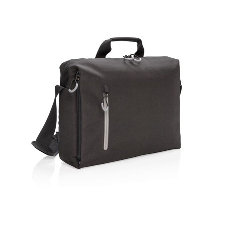 Lima 15.6" RFID laptop tas PVC-vrij, zwart