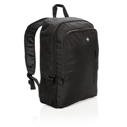 17 " zakelijke laptop rugzak, zwart