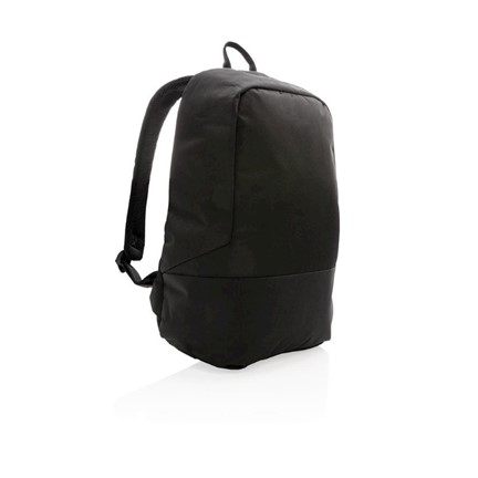 Standaard RFID anti-diefstal 15.6laptop rugzak PVC-vrij, zw