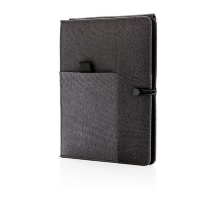 Notitieboek met draadloze powerbank,