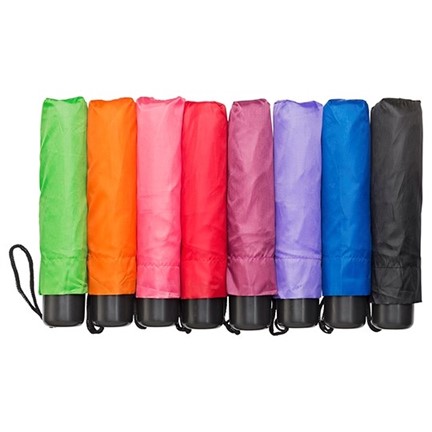 opvouwbare paraplu, wisselende kleuren, assorti