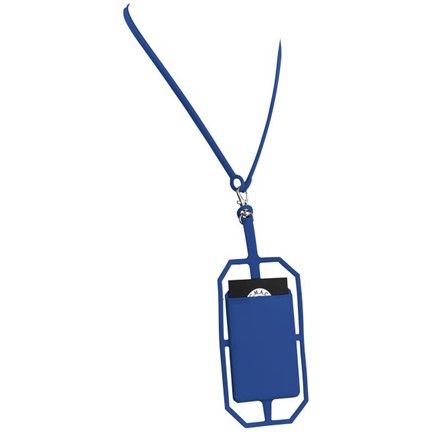 Siliconen RFID kaarthouder inclusief lanyard