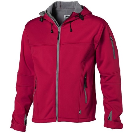 Match heren softshell jack