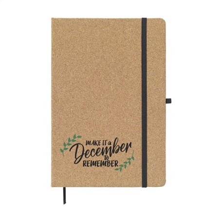 Notitieboekje van duurzaam kurk