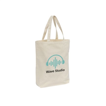 Canvas ShoppyBag korte hengsels tas
