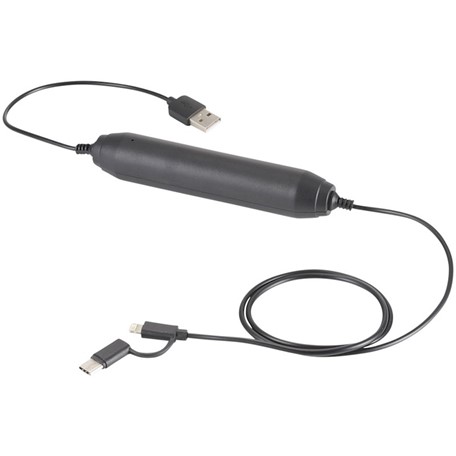 Path 2000 mAh powerbank met 3 in 1 kabel