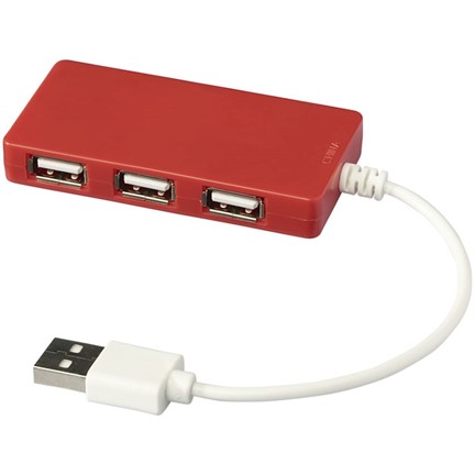 Baksteenvormige USB hub