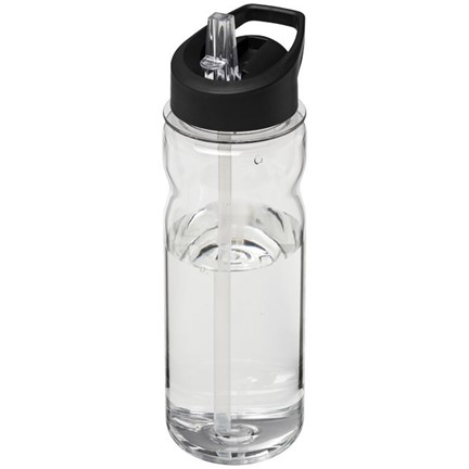 H2O Base Tritan 650 ml sportfles met fliptuitdeksel