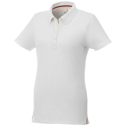 Atkinson button-down dames polo met korte mouwen