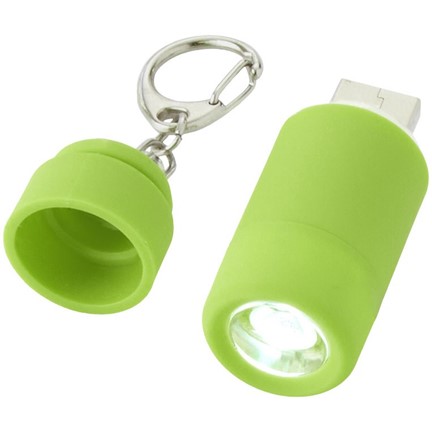 Avior oplaadbaar LED USB sleutelhangerlampje