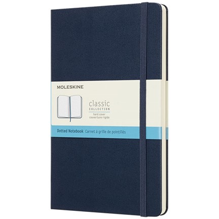 Classic L hard cover notitieboek - gestippeld