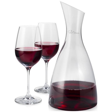 Prestige decanteerkaraf met 2 wijnglazen
