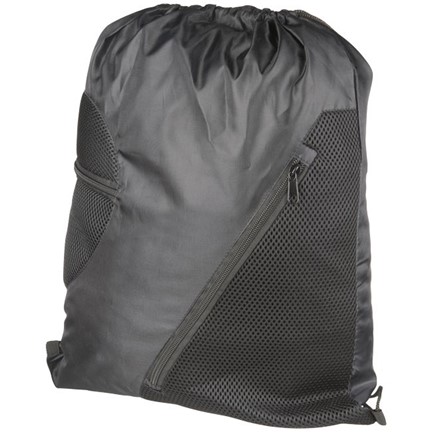 Mesh sporttas met ritssluiting