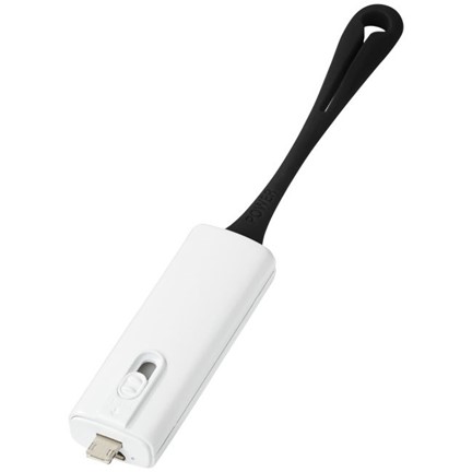 Denzi powerbank met geïntegreerde tip 700 mAh