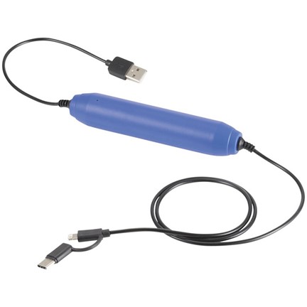 Path 2000 mAh powerbank met 3 in 1 kabel