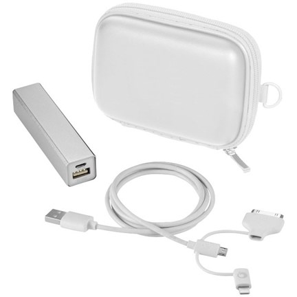 Volt power kit met 2200 mAh met MFI gecertificeerde 3 in 1 kabel