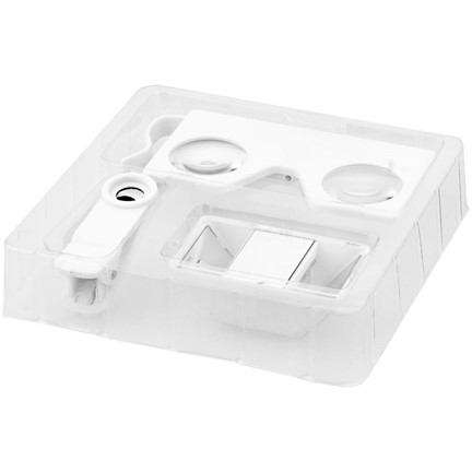 VR bril met een 3D lens