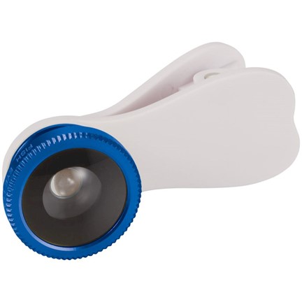 Fisheye lens met clip
