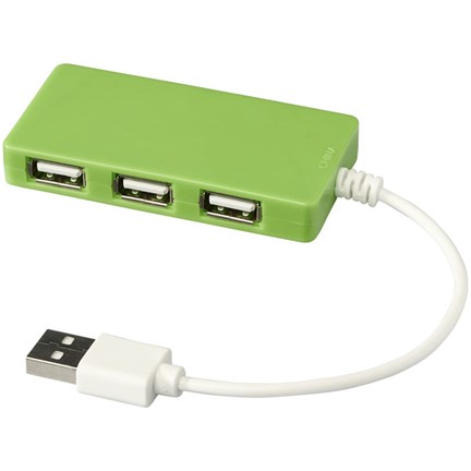 Baksteenvormige USB hub